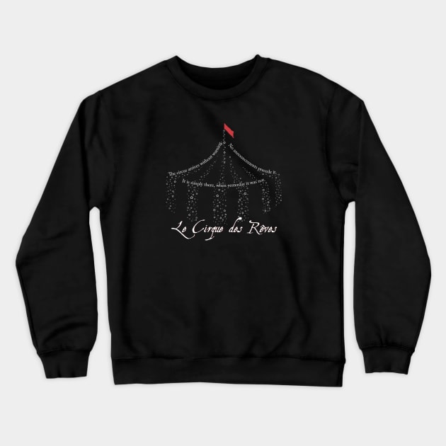 The Circus Arrives Without Warning Crewneck Sweatshirt by Maris